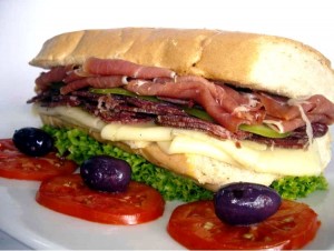 Un Hoagie italiano perfecto y saludable