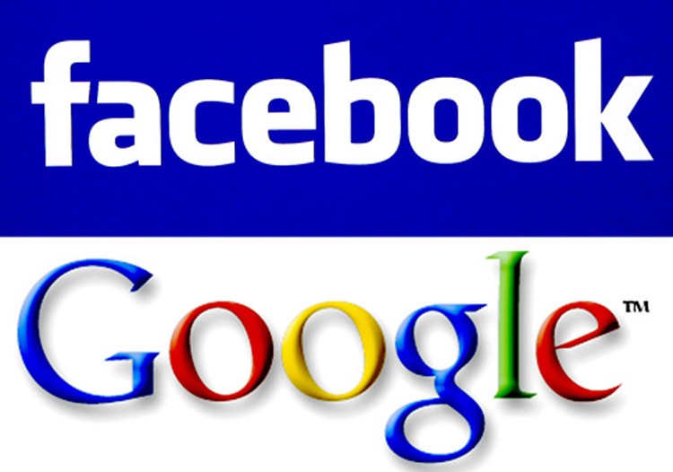 Así se reparten Facebook y Google el mundo