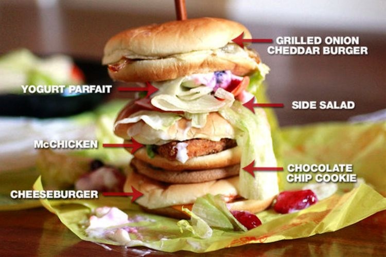 McMonstrosity un Sandwich Hecho de todo en el menú Dólar de McDonald - No habrá más 1 dólar menú -