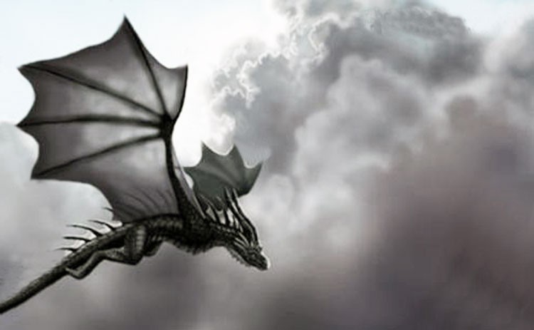 Dragón volador