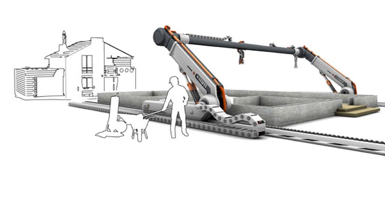 Impresora 3D puede construir una casa en 24 horas