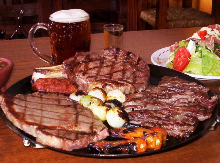 Cerveza y asado
