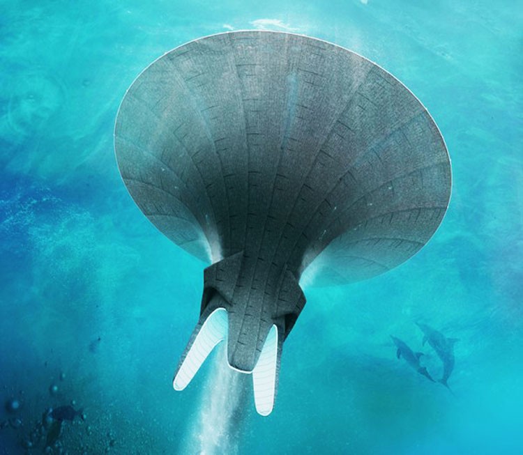 Seawer: el Ovni recolector de desechos del pacifico