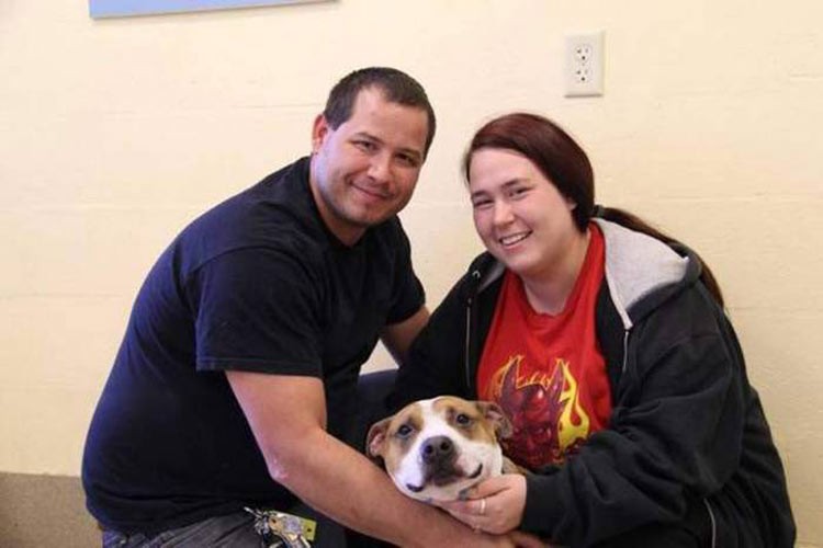 Chuck James halla a su perro Reckless perdido