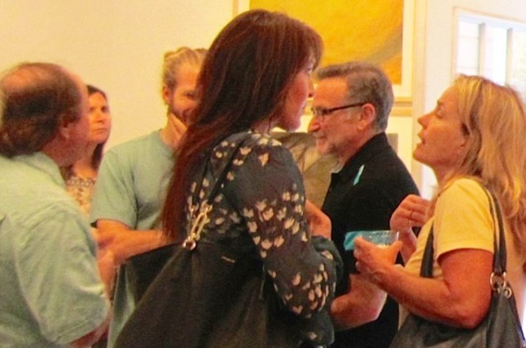 Robin Williams, se ve en su última foto