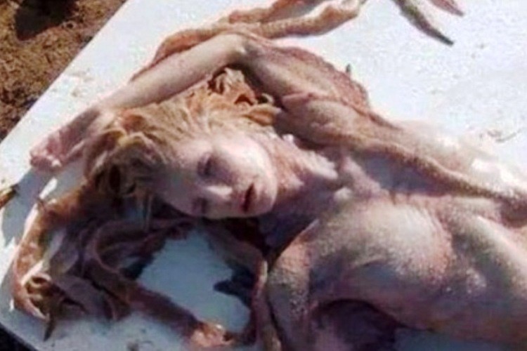 Una "sirena" en la playa conmociona a México