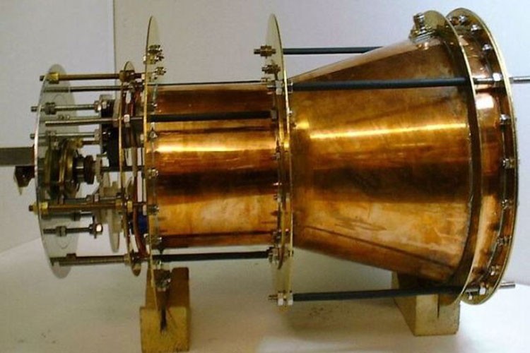 motor de microondas de la NASA