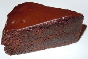 pastel de chocolate