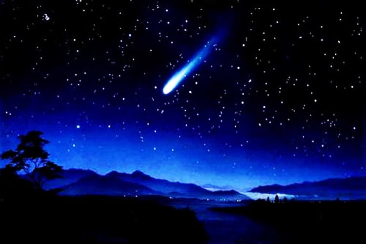 Cometas en los cielos de Brasil - viene de Orión