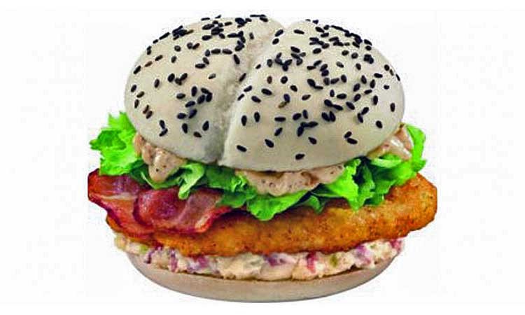 McDonald's hamburguesa blanca