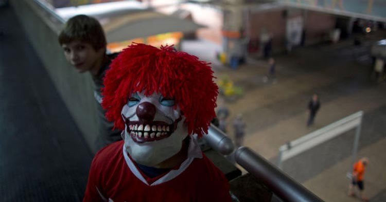 Payasos aterrorizan Francia