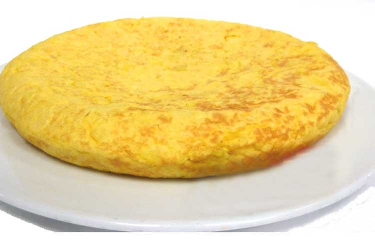 Una gran tortilla española, paso a paso