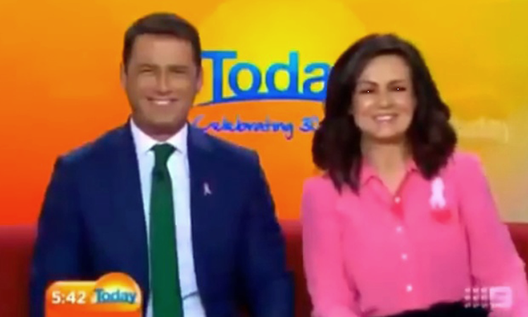 Karl Stefanovic y Lisa Wilkinson