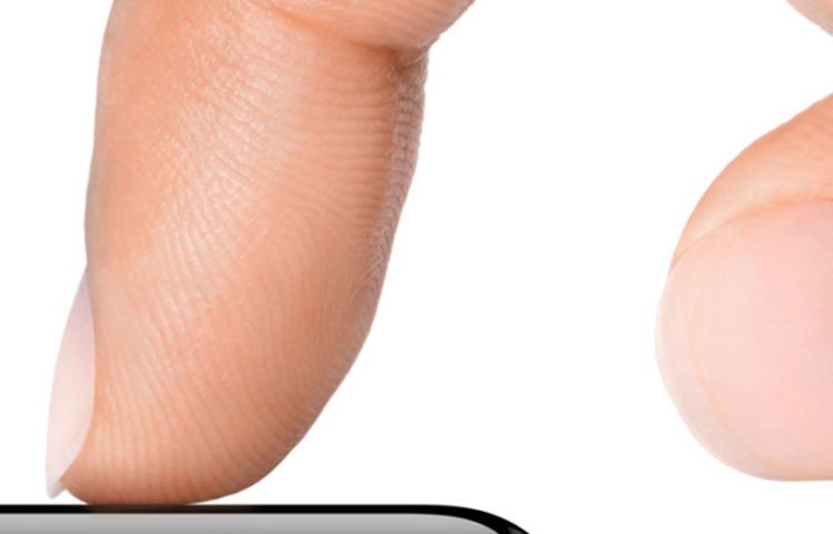 iPhone con pantalla táctil 3D