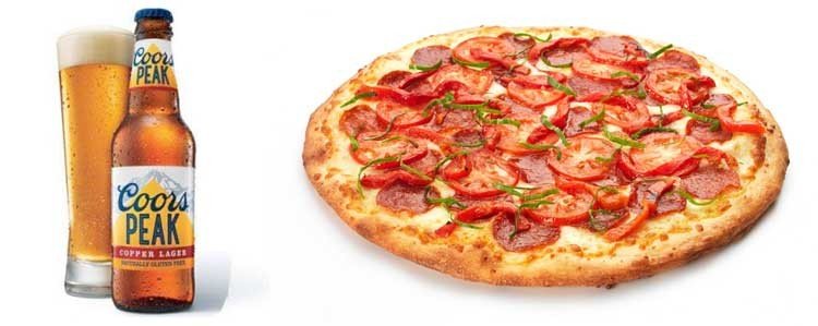 Incluso la pizza y la cerveza van sin gluten