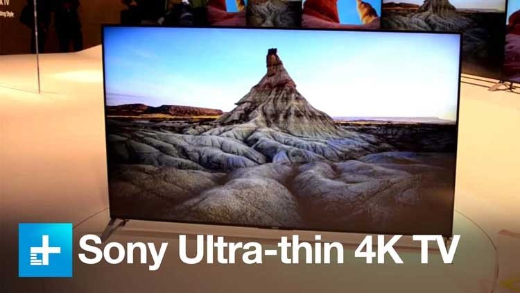 sony tv 4k ultra delgada
