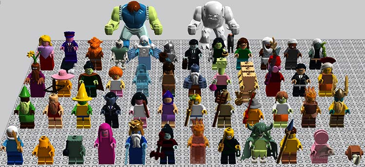 En el mundo de los juguetes de colección, tal vez ninguno tiene tantas formas como el venerable Lego Minifigures. Hay cerca de 4.000 variedades distintas, y la empresa tiene licencias de tantas propiedades de la cultura pop que The Lego Movie necesitaba una escena ambientada en salon para meter tantos cameos como podía