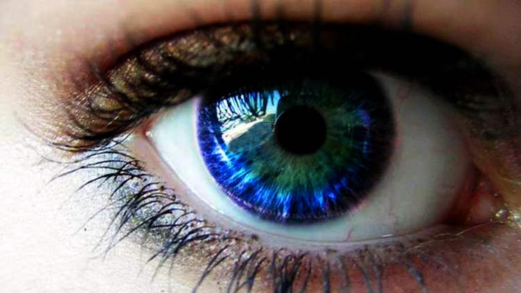 cambia el color de los ojos