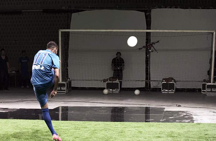 Neymar Versus Drone