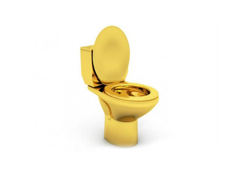 Oro en las heces