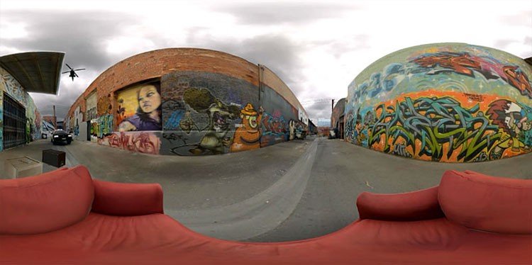 videos de cámaras a 360º