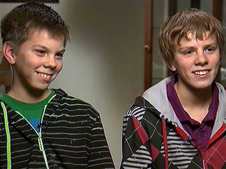 Isaac Nolting y Dakotah Zimmer