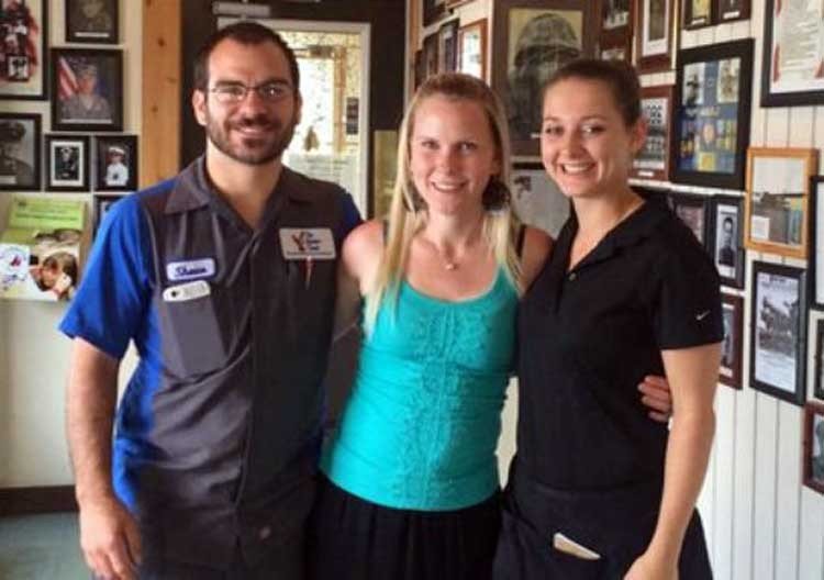 Shaun, Debbie y Kayla