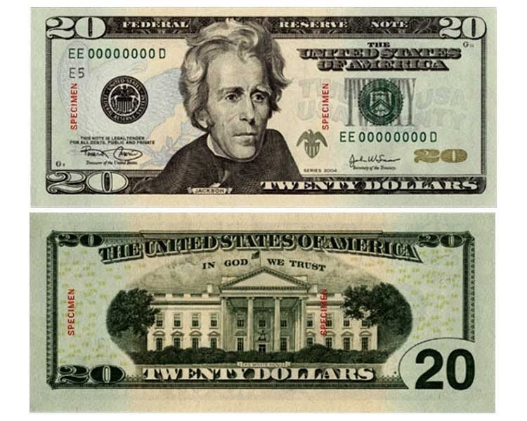 us 20 dollar