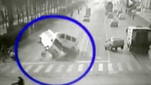 los coches en China que levitan