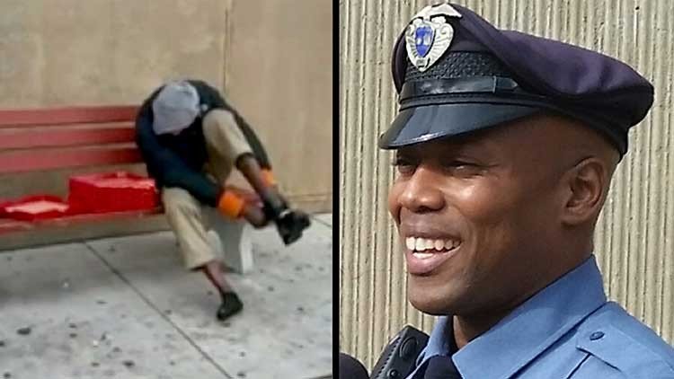 Policía compra zapatos