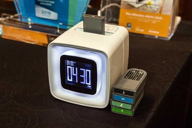 Despertador que te levanta con aromas agradables