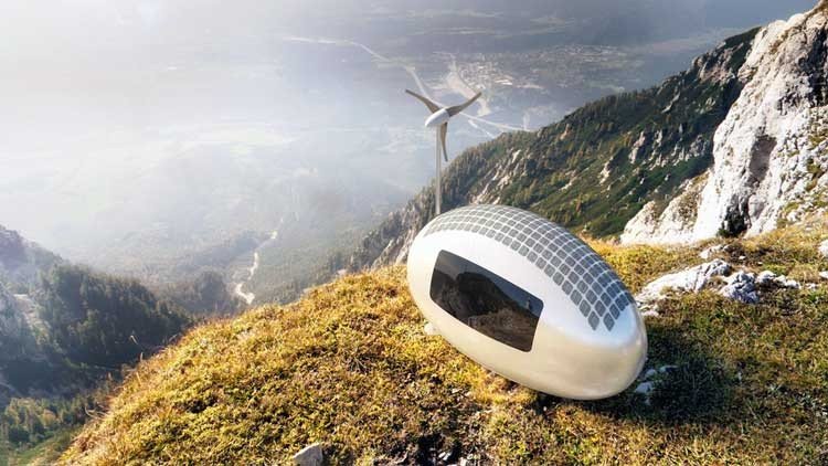 Ecocapsule, primer mini-casa a energía solar