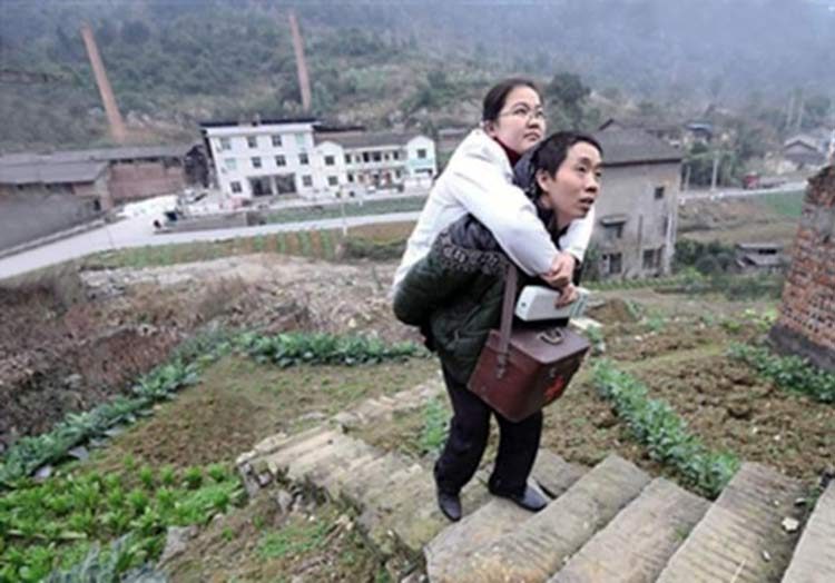 Médica sin piernas es un ejemplo