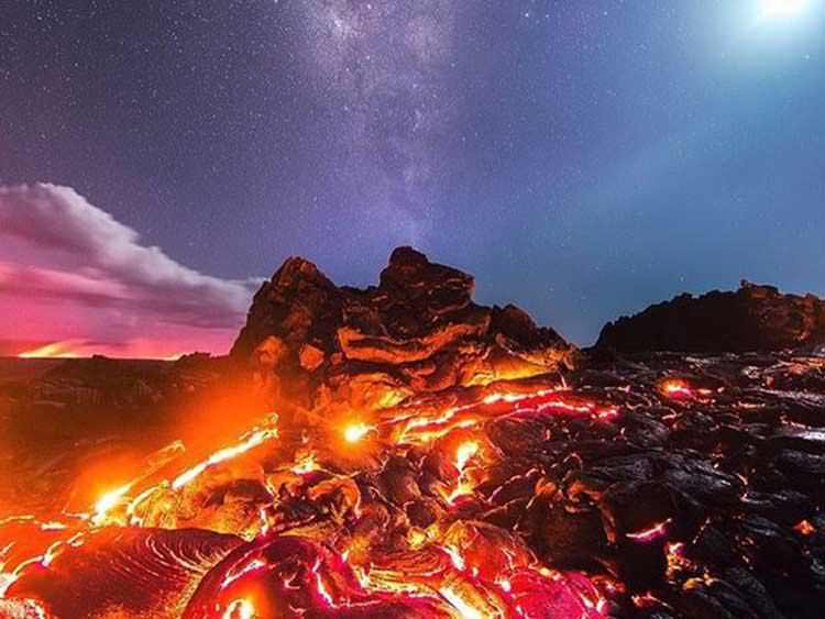 1 Foto profesional captura todo, lava, meteorito y más