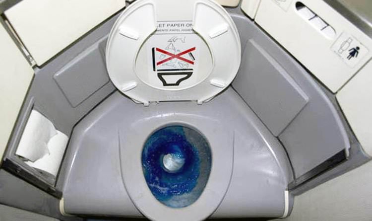 Multan por verter residuos humanos durante el vuelo