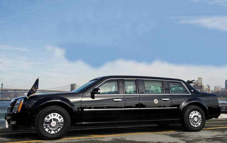 Cómo es la nueva limusina blindada de Trump?