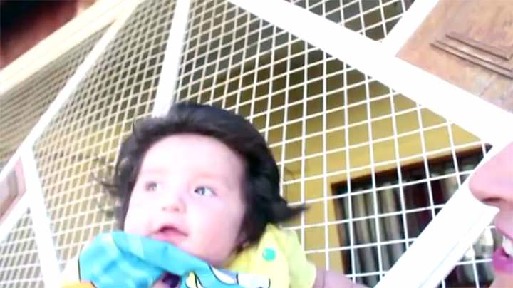 Para pelos en la cabeza ¡no hay como este bebé!